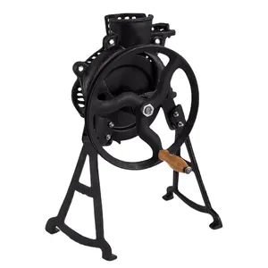 mısır daneleme makinesi manuel Suppliers-Antika Fulton dökme çelik el krank mısır daneleme makinesi