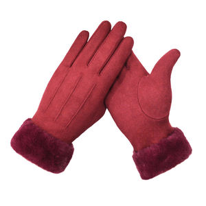 <b>Women</b> Winter <b>Skiing</b> Fashion Outdoor Warm Touch Screen Soft Windproof Lined Thick Cotton/Spandex <b>Gloves</b> - Product Image 4