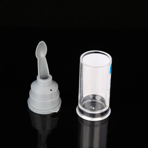 Botella de plástico con tapa para recolección de muestras de heces Kehua para uso médico - Product Image 1