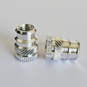 Thép không gỉ lục giác thép gai báo chí-in Threaded chèn Nut kẽm mạ kết thúc cho xử lý nước - Product Image 2