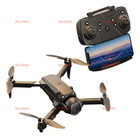 Mini drone pliable à double caméra, moteur sans balais, télécommande pour photographie aérienne, accessoires de drone