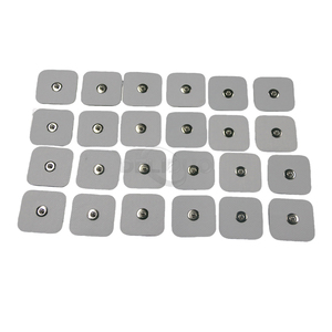 4*4ซม.<span class=keywords><strong>Snap</strong></span> นวด Ems <span class=keywords><strong>Electrode</strong></span> Tens เปลี่ยนขั้วไฟฟ้า Pigtail เอวเครื่องทำความร้อน Pad Tens Wireless Tens <span class=keywords><strong>Electrode</strong></span> Pads - Product Image 2