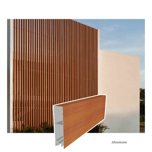 Pannelli <span class=keywords><strong>di</strong></span> Rivestimento <span class=keywords><strong>per</strong></span> Facciate, Effetto <span class=keywords><strong>Legno</strong></span>, Listelli Verticali in Alluminio <span class=keywords><strong>per</strong></span> Soffitti e <span class=keywords><strong>Pareti</strong></span> - Product Image 1
