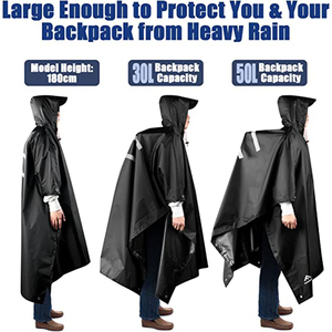 Manufacture Produce High Quality Eco-friendly Raincoat <strong>Waterproof</strong> Raincoat Poncho <strong>Trench</strong> for Outdoor - Product Image 3