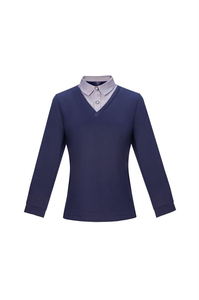 Camicia uniforme del personale del ristorante in poliestere Spandex del personale dell'hotel con Logo personalizzato per <span class=keywords><strong>Bar</strong></span> e caffè cameriera uniforme per camerieri - Product Image 4