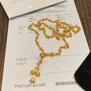 Bracelet de style Chrome Heart Hip Hop Punk, bijoux pour couple, chaîne d'inspiration vintage - Product Image 4