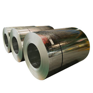 เหล็กม้วนเคลือบสังกะสีแบบจุ่มร้อนชนิด Dx53d Z Spcc Gi Agis รีดเย็น Z100 ขนาด 26 เกจ - Product Image 1