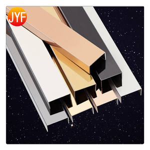 S04055 Bande <span class=keywords><strong>de</strong></span> transition flexible en acier inoxydable 304 doré n°4 bon marché pour mur <span class=keywords><strong>de</strong></span> fond - Product Image 5