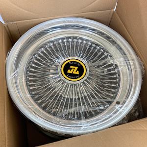 Jiangzao Roues à rayons métalliques personnalisées forgées 5x115 5x127 14 15 16 17 18 19 20 21 22 24 pour T-Bird Series 62 356 E-Type W121 <span class=keywords><strong>W198</strong></span> - Product Image 2