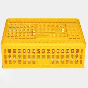 Caja de transporte de plástico para pollos y bebés