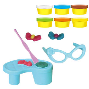 Crazy Cuts <span class=keywords><strong>styliste</strong></span> Salon de coiffure ensembles de pâte colorée bricolage semblant jouer jouet pâte coupe salon de coiffure jouets pour enfants - Product Image 4