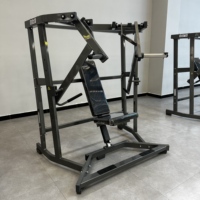 Matériel de fitness commercial en gros : Machine d'entraînement de la poitrine Iso-Lateral Wide Chest Press en acier, réglable et sécurisée pour l'entraînement corporel