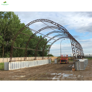 Carpa Domo Moderna con Estructura Metálica para Exteriores, Resistente al Fuego e Impermeable, Refugio de Acero, Resistente al Viento y la Nieve, Cobertizo para Autos, Almacenes con Lona de PVC - Product Image 3