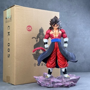 Figura Coleccionable Super Saiyan CK Super Saiyan 4 Vegetto <span class=keywords><strong>de</strong></span> PVC con Cabello Negro, Modelo <span class=keywords><strong>de</strong></span> Escena en Caja, Unisex, Japón - Product Image 5