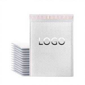 ถุงฟองอากาศแบบ Co-Extruded สีขาว เป็นมิตรกับสิ่งแวดล้อม ย่อยสลายได้ ขนาด 11x13+4 ซม. หนา สำหรับบรรจุภัณฑ์เครื่องสำอาง เครื่องประดับ ซีดี ซองจดหมาย บรรจุภัณฑ์ด่วน - Product Image 1