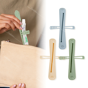 Portable Food Grade Silicone Toiletry Organizer <b>Travel</b> Accessories <b>Toothbrush</b> Storage Bag for Home Storage & Organization - Product Image 5