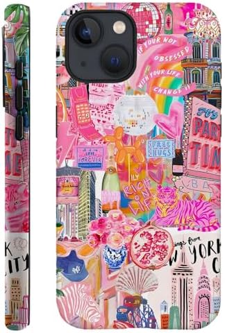 Collage discoteca rosa