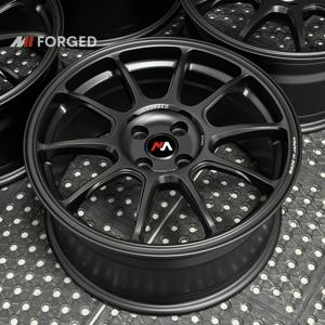 <strong>MN</strong> Forged Satin Black 4x100 Volk ZE40 16 17 Inch for Mazda MX-5 Miata Honda Civic Mini Cooper Lotus Elise Abarth 124 <strong>Spider</strong> - Product Image 3
