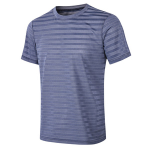Camisetas de deportista con material de poliéster de alta calidad, lo mejor para entrenamiento de construcción corporal con impresión personalizada, precio barato - Product Image 1