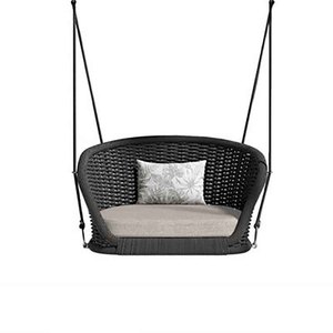 Cesta de Metal colgante moderna <span class=keywords><strong>para</strong></span> interior/exterior, cuna <span class=keywords><strong>para</strong></span> dormitorio, hamaca individual <span class=keywords><strong>para</strong></span> sol - Product Image 6