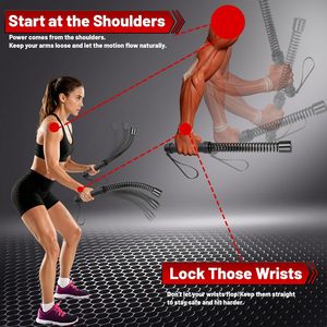 Cuerdas de Batalla Portátiles para Fitness en Casa y Viajes, Cuerda de Combate Inalámbrica con Resorte de Acero para Uso en Gimnasio - Product Image 3