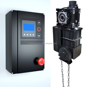 Tự động cửa nhà để xe động cơ lăn màn trập động cơ cán cổng điều hành trung tâm công nghiệp cửa nhà điều hành DC servo hệ thống động cơ - Product Image 1