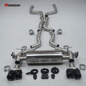 Système d'échappement Valvetronic Catback pour BMW M2C F87, en acier inoxydable 304, avec télécommande et 4 sorties - Product Image 1