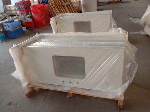 Goldtop OEM/ODM progetto personalizzato controsoffitto cucina in pietra di <span class=keywords><strong>quarzo</strong></span> vanità piano in marmo artificiale controsoffitti in <span class=keywords><strong>quarzo</strong></span> <span class=keywords><strong>per</strong></span> cucine - Product Image 4