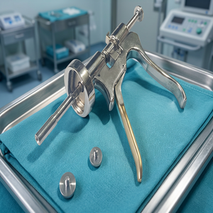 Seringue intraligamentaire DAVICON / Pistolet de type TRALIG 1,8 ml en acier inoxydable, instrument chirurgical manuel DE-484 certifié CE - Product Image 3