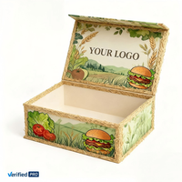 Boîte à bijoux de luxe en carton rigide écologique portable haut de gamme avec revêtement UV et logo personnalisé