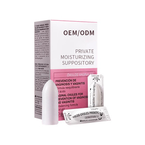 Soins intimes pour femmes : Suppositoires hydratants, <span class=keywords><strong>ovules</strong></span> <span class=keywords><strong>vaginaux</strong></span>, capsules équilibrantes du pH – Support OEM ODM, approvisionnement en gros - Product Image 1