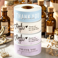 120 autocollants adhésifs roses en forme de fleurs enroulées, étanches, pour boîtes cadeaux, soins de la peau, étiquettes d'expédition, scellés et durables