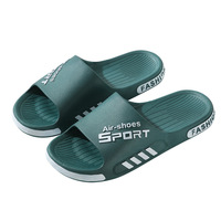 Grandes Sandales Antidérapantes de Mode pour Hommes, Chaussons d'Intérieur et Pantoufles d'Extérieur en PVC pour Étudiants et Couples