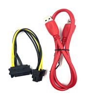 VER009S PCI-E Express 6pin 1x à 16x Card Extender USB 3.0 PCIE Power GPU Cable Adapter riser 009S manufacturer