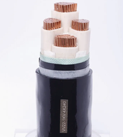 Kupfer-Stromkabel XLPE/PVC-Isoliert 4-adrig 25mm 70mm 16mm SWA-armiert Niederspannungs-Stromkabel Erdkabel
