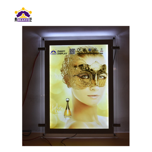 Trung Quốc Nhà máy bất động sản cửa sổ hiển thị hệ thống tinh thể Áp phích khung Backlit Acrylic ánh sáng hộp từ dẫn ánh sáng Hộp - Product Image 2