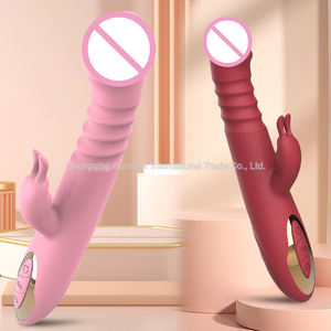 Горячая оптовая продажа: Женский сексуальный вибратор-кролик, реалистичный дилдо, стимулятор клитора, секс-игрушка - Product Image 4