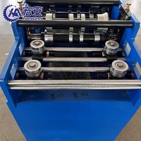 Rouleau de gouttière d'eau sans soudure demi-ronde entièrement automatique formant la machine Machine de fabrication de tuyaux de descente Machines à vendre pour gouttières