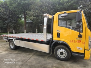 Howo hino Sinotruk 5mt 8 tonnellate demolitore per due auto danneggiate carro attrezzi a pianale - Product Image 5