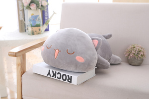 Peluche de Gatito Adorable de 35 cm, Juguete de Peluche de Animal de Peluche, Gatito de Peluche Suave de <span class=keywords><strong>Anime</strong></span> Kawaii, Almohada de Felpa con Forma de Gato - Product Image 4