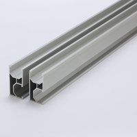 Système de montage de panneaux solaires sur toit, supports et rails professionnels en aluminium série 6000 pour panneaux solaires