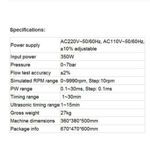 Motores de <span class=keywords><strong>gasolina</strong></span> para reparación de automóviles, limpieza y prueba de 8 cilindros, máquina de limpieza de <span class=keywords><strong>inyectores</strong></span> de combustible - Product Image 3