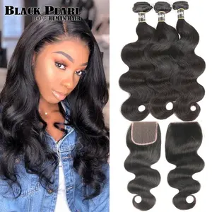 12A grade Body Wave High Quality 8 to 28 inches Brazilian Remy Weave hair bundles 100% virgin human hair extension