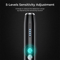 T8 RF Bug Scanner GPS Finder Portable Pen Design Caméra Détecteur Anti-espion Caché GSM Sans Fil Signal Détecteur