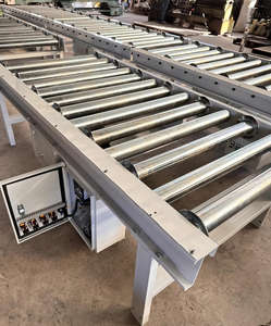 Dzjx 50Mm Diameter Dozen Lossen Transport Industriële Zware Krachteloze Pallet Zwaartekracht Vrije Roller Transportband - Product Image 3