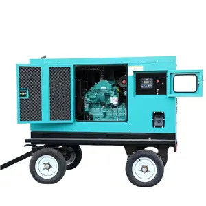 La fabbrica fornisce direttamente 200 KW generatori Diesel mobili di alta qualità 225 personalizzato KVA 50 HZ motore Diesel 1500 RPM