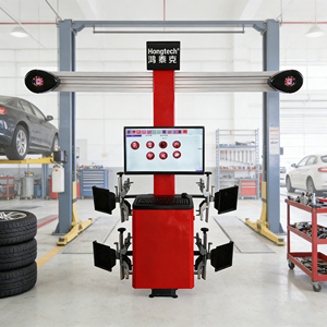 Pont élévateur quatre colonnes avec plateformes tournantes pour alignement 3D des roues, pour <span class=keywords><strong>garage</strong></span> et atelier - Product Image 5