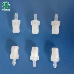 ข้อต่อตรงแบบเกลียวนอก JU Collection PP พลาสติก ขนาด 1/16-27NPT สำหรับสายยางขนาด 10 มม. - Product Image 3