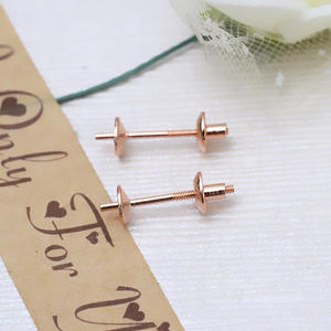 เวนชิ DIY เครื่องประดับเงินแท้ S925 รูปผึ้ง ชุดต่างหูแบบเกี่ยว 7-8 ชิ้น ขนาด 3 มม. พร้อมฐานเปล่า รุ่น 15776 - Product Image 2