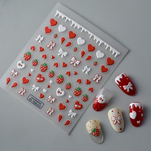Día <span class=keywords><strong>de</strong></span> San Valentín 5D pegatinas <span class=keywords><strong>de</strong></span> <span class=keywords><strong>uñas</strong></span> negro blanco rojo corazón diseño calcomanías plástico <span class=keywords><strong>acrílico</strong></span> <span class=keywords><strong>decoración</strong></span> <span class=keywords><strong>de</strong></span> <span class=keywords><strong>uñas</strong></span> <span class=keywords><strong>para</strong></span> mujeres - Product Image 3